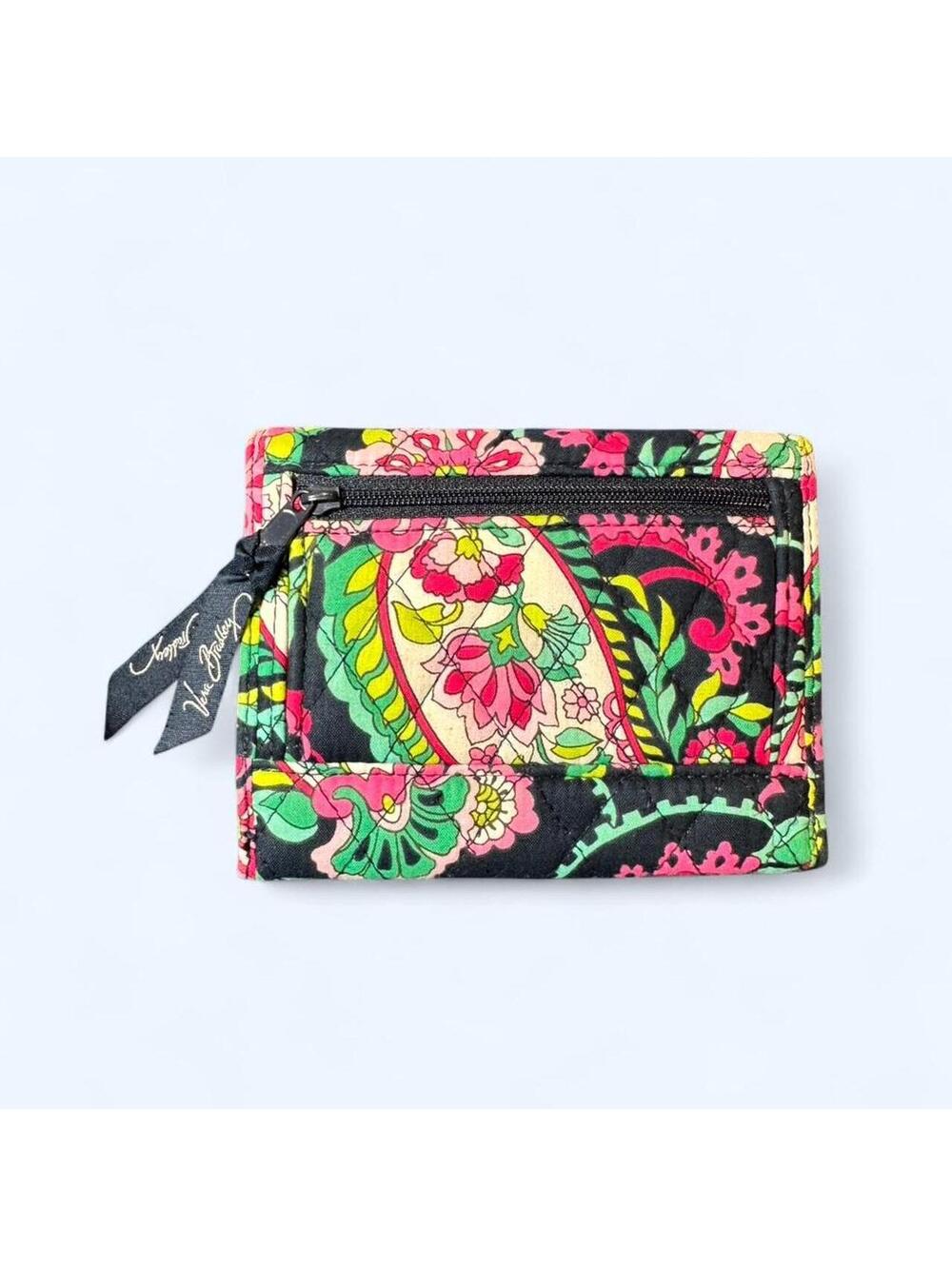 Vera Bradley Women's Multi and Black Wallet-purs
